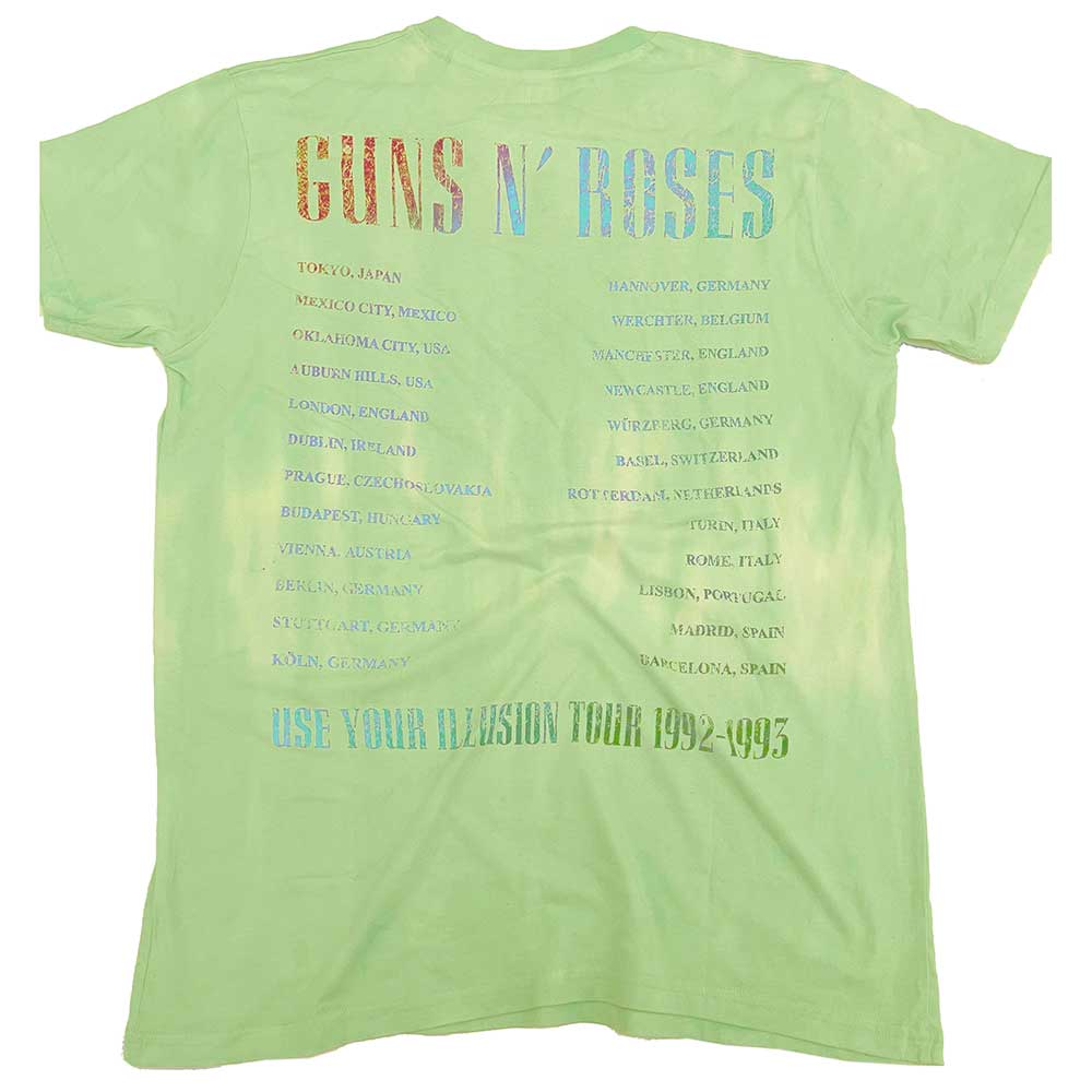 Image of Guns N' Roses T-Shirt - Use Your Illusion Tour T Shirt Rock Off